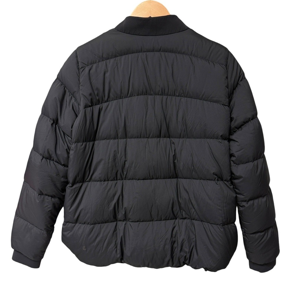 Lululemon Weightless Wunder Jacket Black Goose Down Puffer Women Size 10 Quilted - Picture 2 of 13
